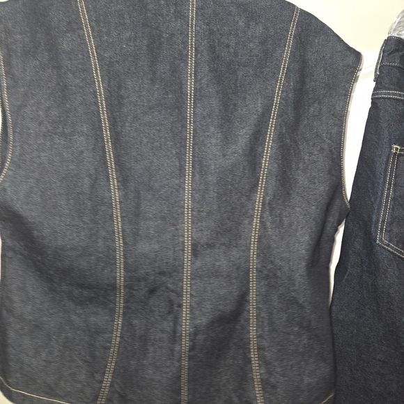 Zara Dark Denim Pants and Vest Set - Picture 10 of 13